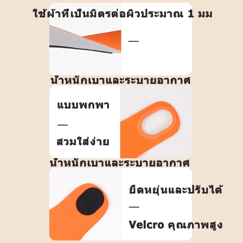 รุ่นบางเฉียบ สายรัดข้อมือแบบปรับได้ ป้องกันการบาดเจ็บที่ข้อมือและนิ้วมือ เมาส์แบดมินตันเข็มขัดป้องกันข้อมือผู้ชายผู้หญิง ราคา ถูกที่สุด ดีลบีเคเค แกลเลอรีภาพที่ 3