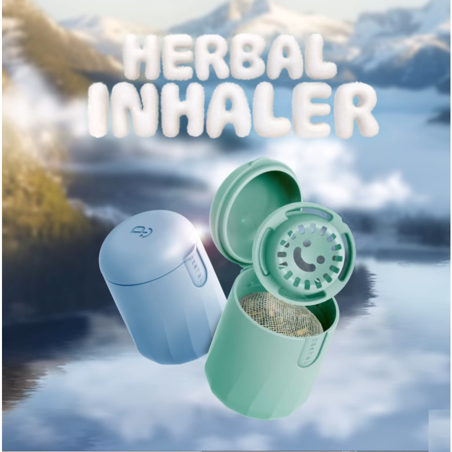 **เลือกสีได้** ยาดมสมุนไพร แบบกระปุก PASTEL HERBAL INHALER ORIGINAL 5 G.