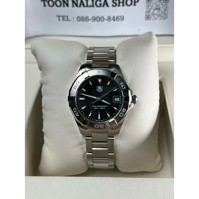 Tag Heuer Aquaracer Quartz 300M. Black Dial