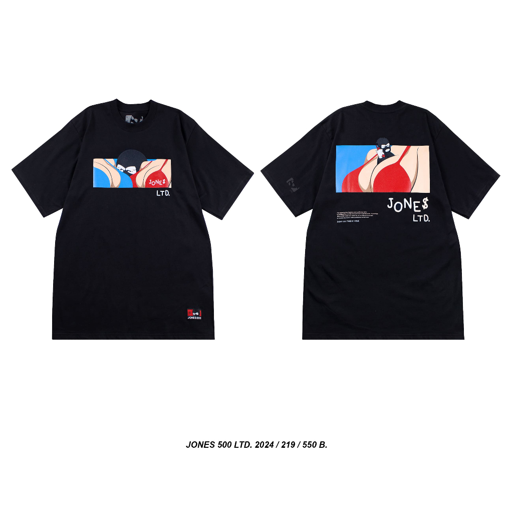 219-2024 : PARADISE FOUND / Black / T-Shirt 550 B.
