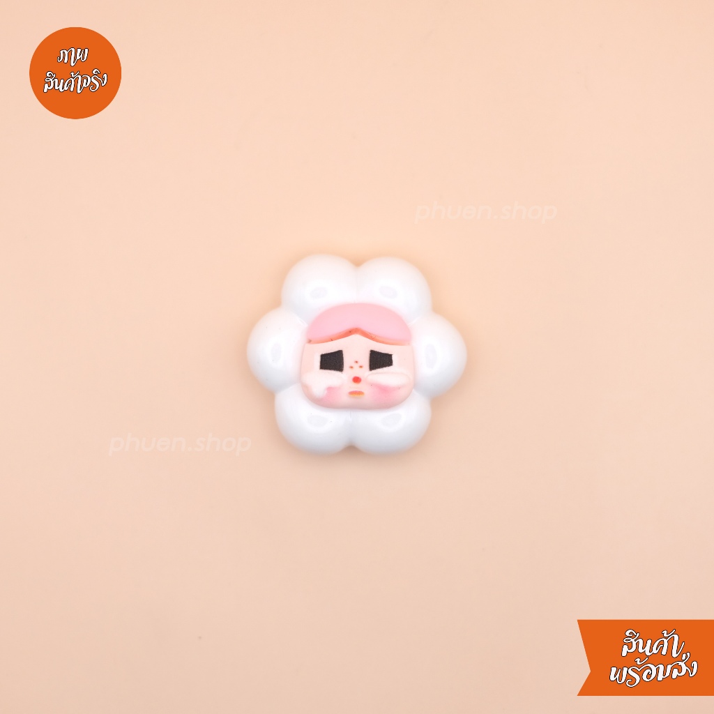 "พร้อมส่ง จากประเทศไทย 🇹🇭 " จิ๊บบิท Powerpuff x Crybaby 2D จิ๊บบิท Jibbitz รองเท้า-กระเป๋า