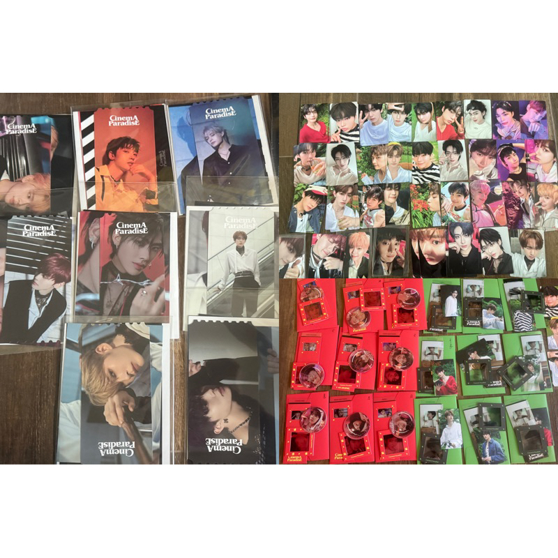 พร้อมส่ง การ์ดอัลบั้ม/ของในบั้ม ZB1 - CINEMA PARADISE ZEROBASEONE เจเบวัน