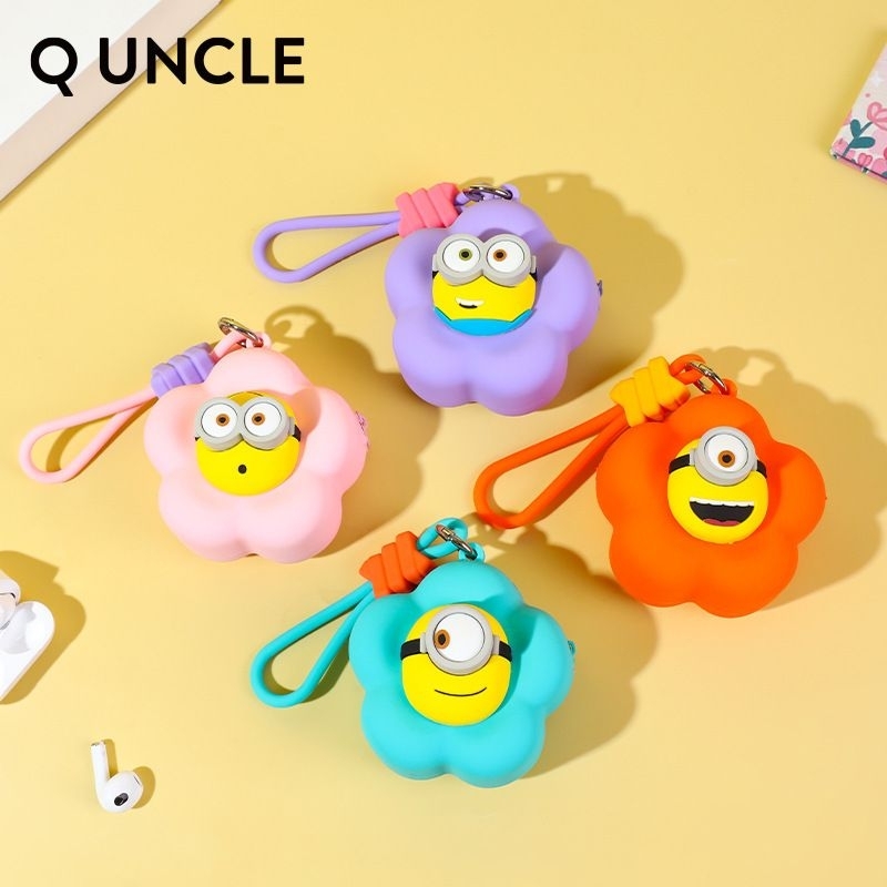 กระเป๋าใส่เหรียญ Minion สินค้าลิขสิทธิ์​แท้💯💯💯 งานซิลิโคน นุ่มนิ่ม​ ขนาด​ 9x9x6.5cm. มี 4 สี ราคาชิ้นละ 159 บาท