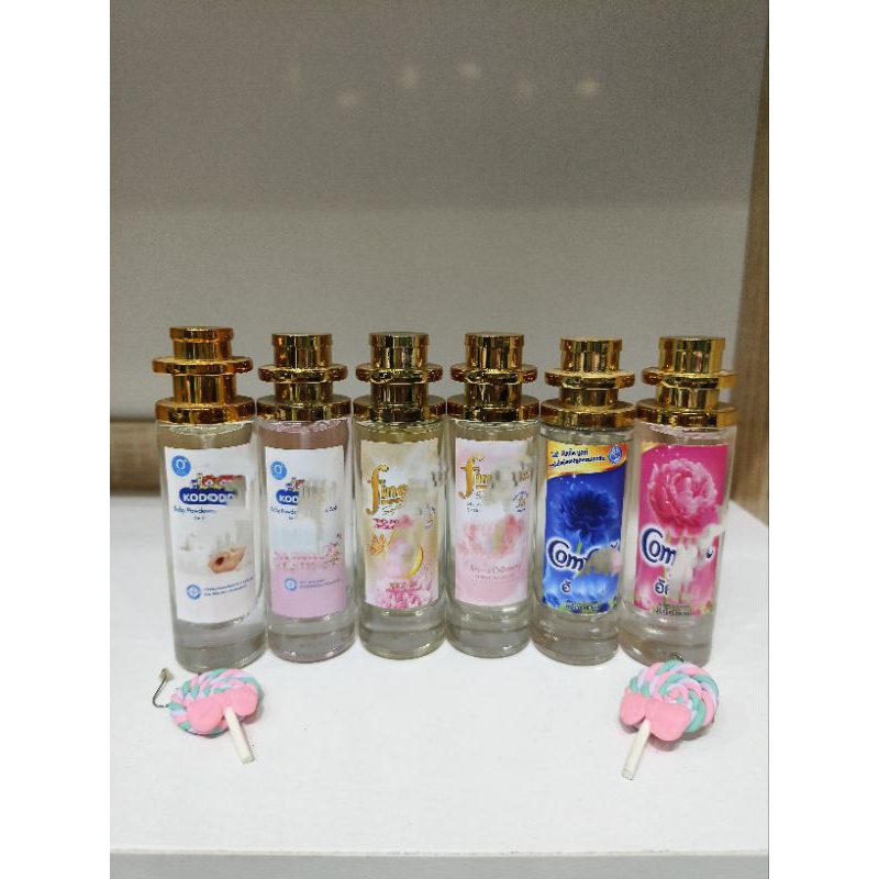 น้ำหอมกลิ่น💥kodomo ขาว💥kodomo ชมพู💥ไฟลายทอง💥ไฟน์ไลน์ชมพู💥คอมฟอร์ทน้ำเงิน💥คอมฟอร์ทชมพู💥