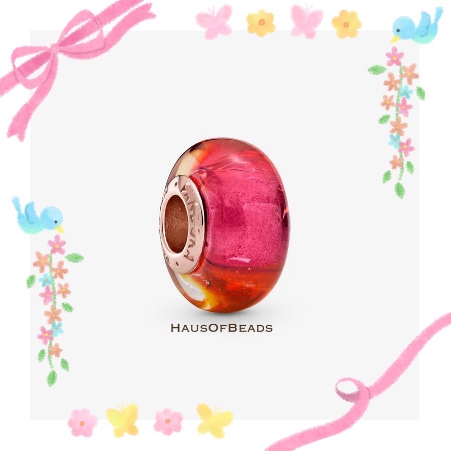พร้อมส่ง ของแท้ 100% ชาร์มกำไลข้อมือ Sunset Murano