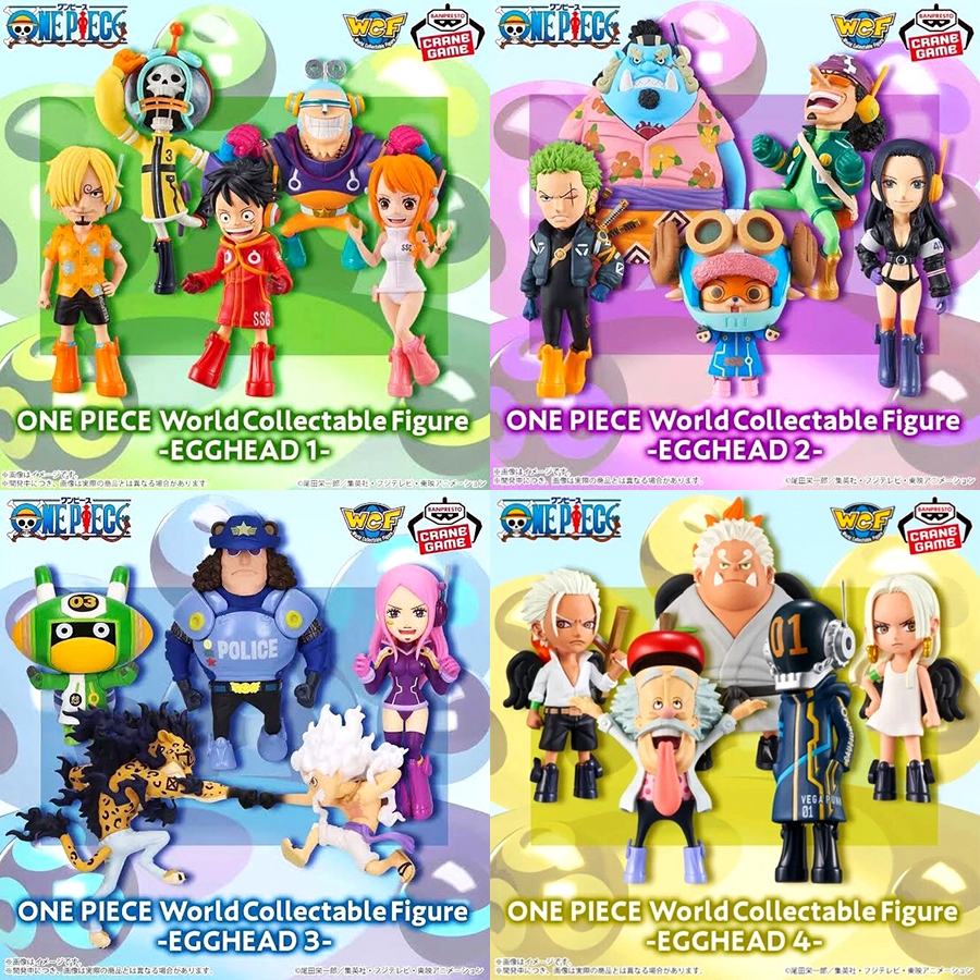 มาใหม่! พร้อมส่ง! WCF One Piece – Egghead Vol.1-4 / Entering A New Chapter ลิขสิทธิ์แท้ Banpresto