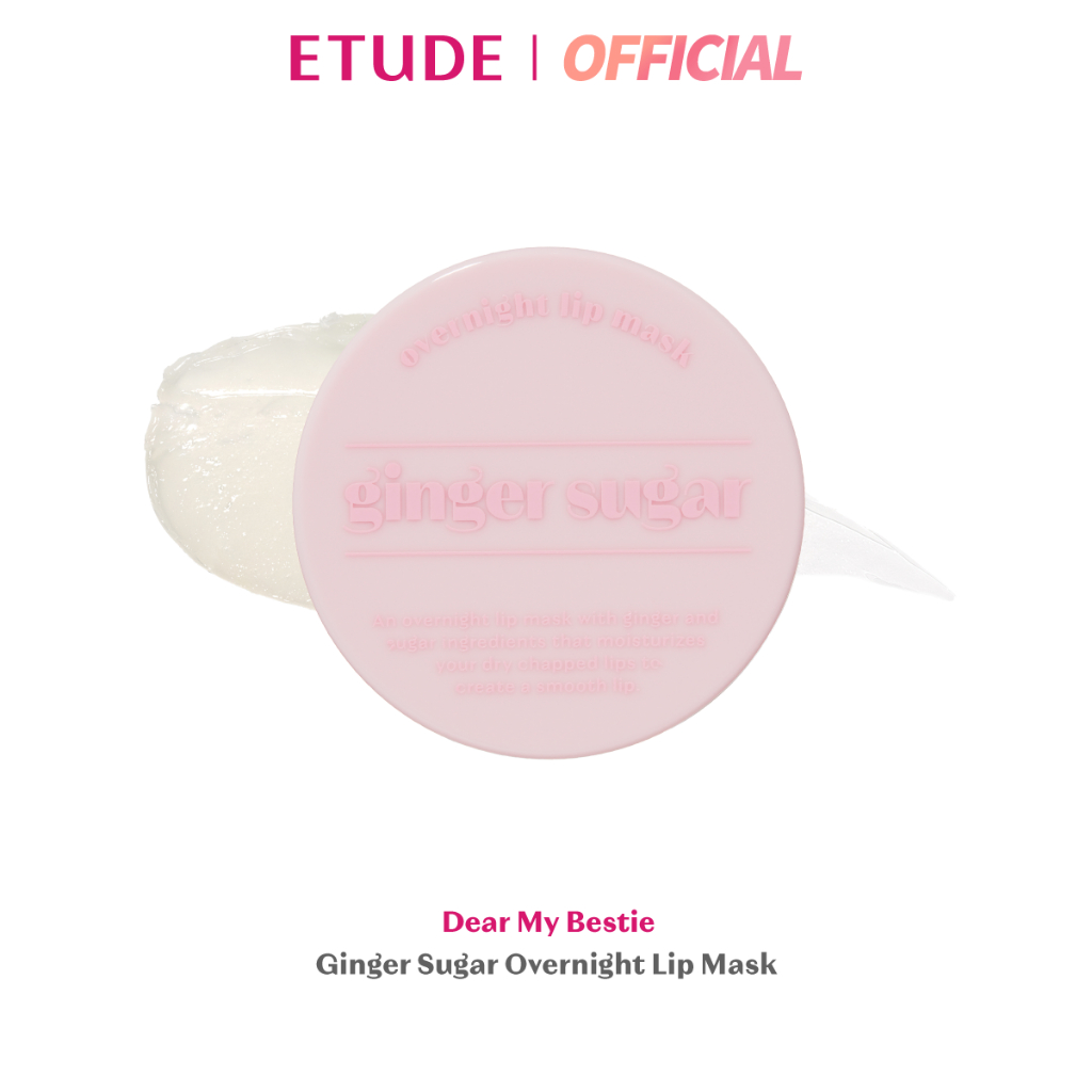 ETUDE [Dear My Bestie] Ginger Sugar Overnight Lip Mask #Holiday Collection