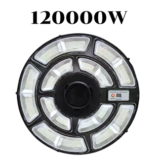 ของแท้💯% โคมไฟโซลาร์เซลล์ UFO 100000W และ 500000W สว่างยันเช้า โคมถนนโซลาร์เซลล์พร้อมรีโมท และอุปกรณ์ติดตั้ง U02