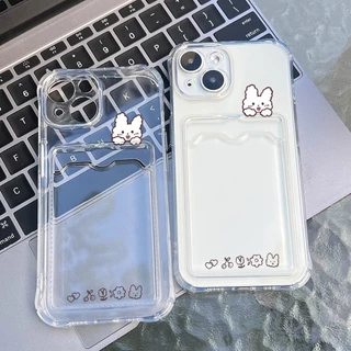 เคสโทรศัพท์ For iPhone 13 11 17 pro max Case iPhone 11 15 16 pro max 14 12 pro max XR XS Max 7 8 Plus ช่องใส่การ์ด