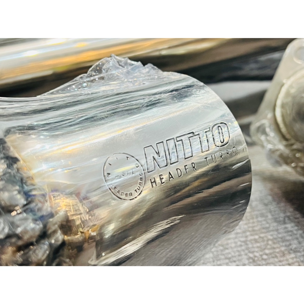 NITTO ปลายท่อไอเสีย แท้ ใบยาว 17 นิ้ว คอ 2 นิ้ว ปาก 4 นิ้ว ไส้ดัด ปลายท่อสแตนเลส แข็งแรง เสียงนุ่ม - รูปที่ 4