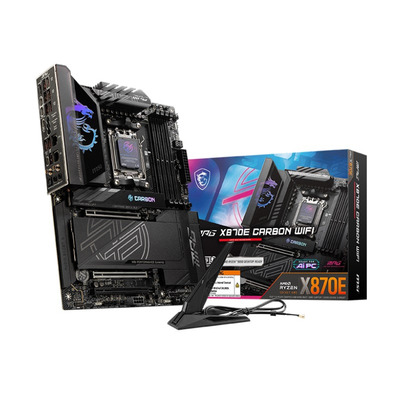 MSI MPG X870E CARBON WIFI AMD AM5 Motherboard เมนบอร์ด