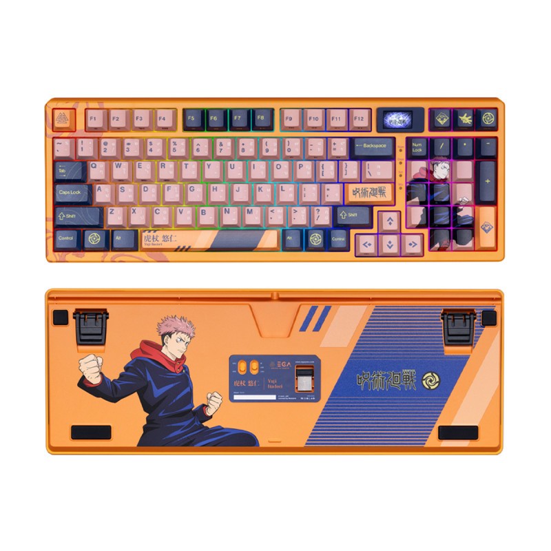 iHAVECPU KEYBOARD (คีย์บอร์ด) EGA X JJK KEYBOARD COLOR (EN/TH)