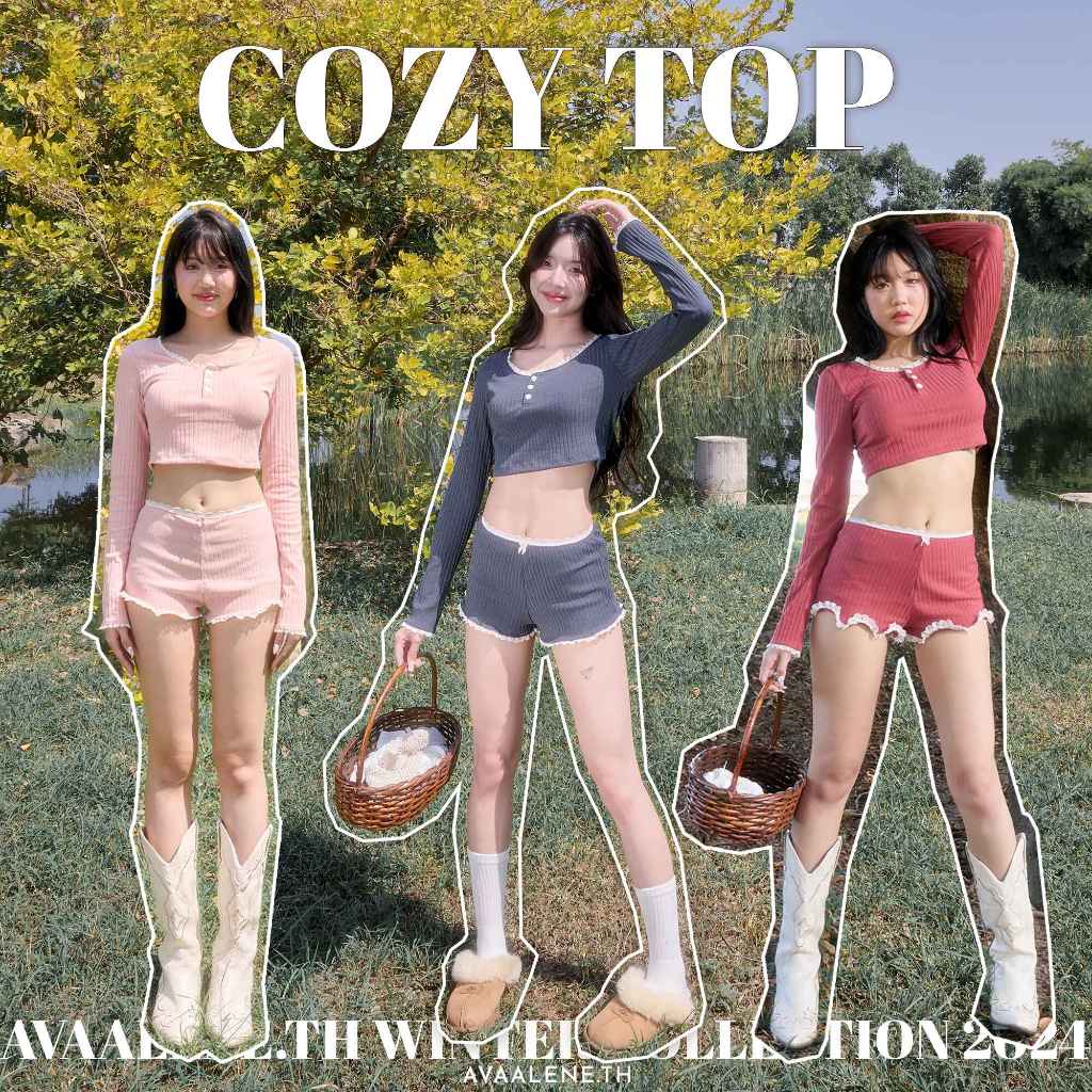 AVAALENE.TH - COZY TOP เฉพาะเสื้อ