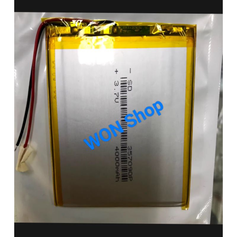 แบตเครื่องจีน แบตเตอรี่ Q88 แทบเล็ด จีน 3.7v ยาว 9 ซม กว้าง 7 ซม หนา 0.03 ความจุแบตเตอรี่ 4000mAh battery q88 ส่งในไทย