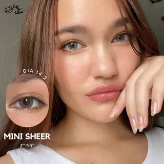 Kitty Kawaii Contact Lens : Mini Sheer - คอนแทคเลนส์รายเดือนคิตตี้ คาวาอิ พัส (VIAL)