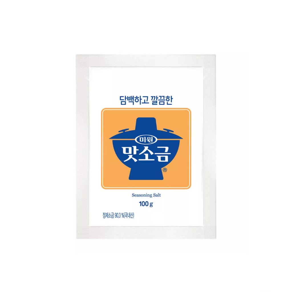 [ของแท้] 맛소금 Daesang Seasoning Salt (เกลือปรุงรส) 100g