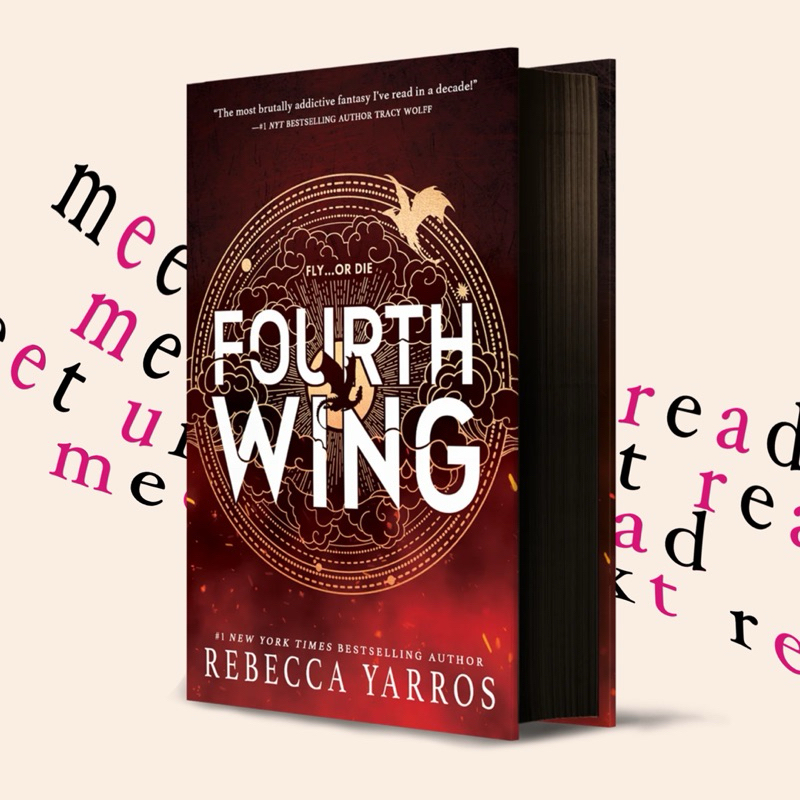 [SPECIAL EDITION — Hardcover / ปกแข็ง] Fourth Wing by Rebecca Yarros (หนังสือภาษาอังกฤษ)