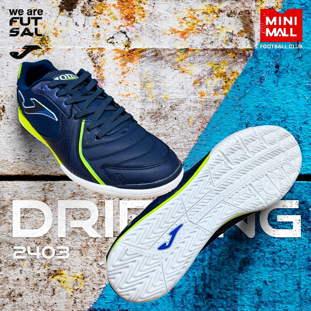 รองเท้าฟุตซอล JOMA รุ่น DRIBLING 2403 รหัส DRIS2403IN รองเท้าฟุตบอล หนังสังเคราะห์ น้ำหนักเบา เหมาะสำหรับสายสปีด