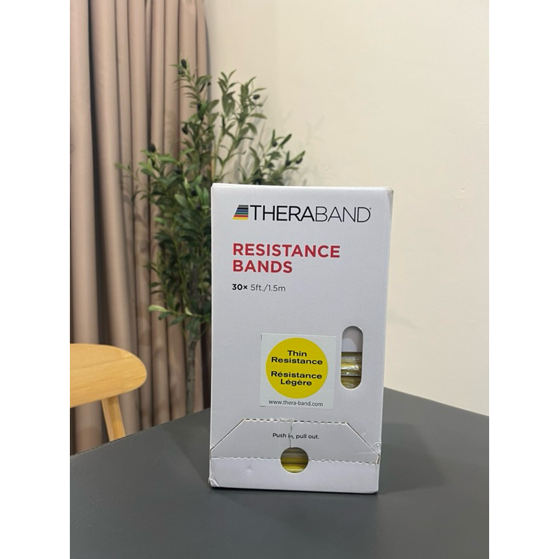 ยางยืดออกกำลังกาย Theraband (Resistance band) นำเข้าจากอเมริกา 🇵🇷