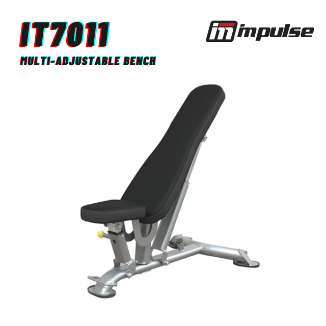 Impulse  Adjustable Bench IT7011 (สีดำ)