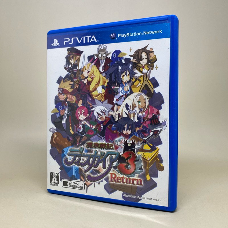 Makai Senki Disgaea 3 Return PS Vita | PlayStation Vita | Original Game | Zone 2 Japan | Japanese | 