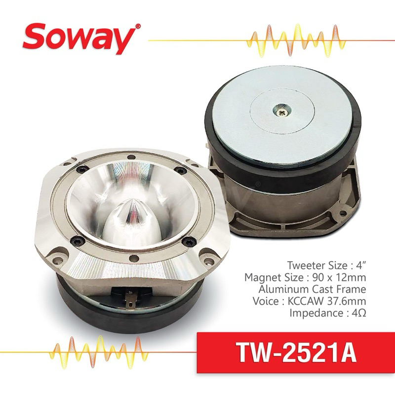 แหลมมัจจุราช 5นิ้วรุ่นใหญ่ TW-2521A /แพ็ค1คู่
