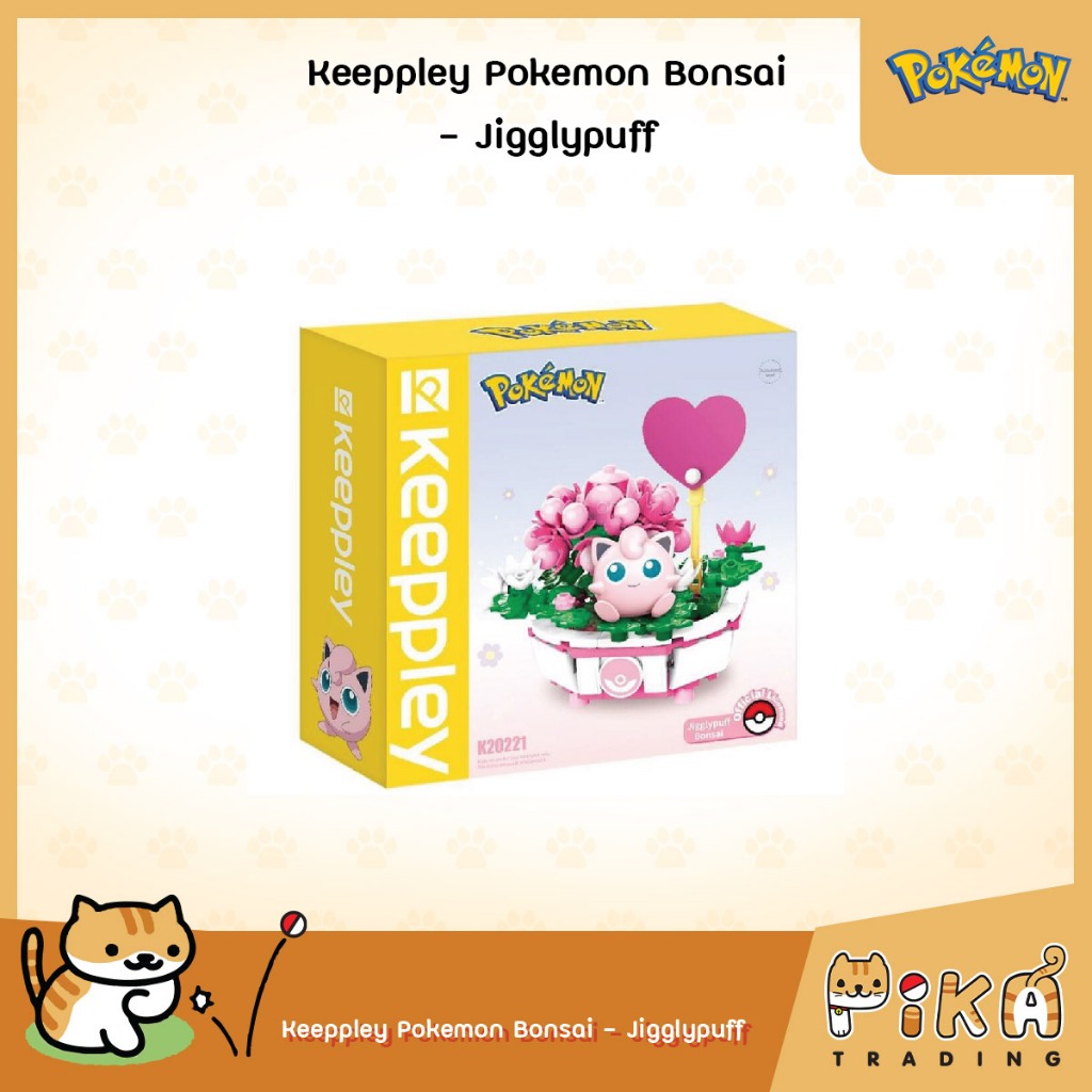 [KEEPPLEY] Keeppley Pokemon Bonsai - Jigglypuff