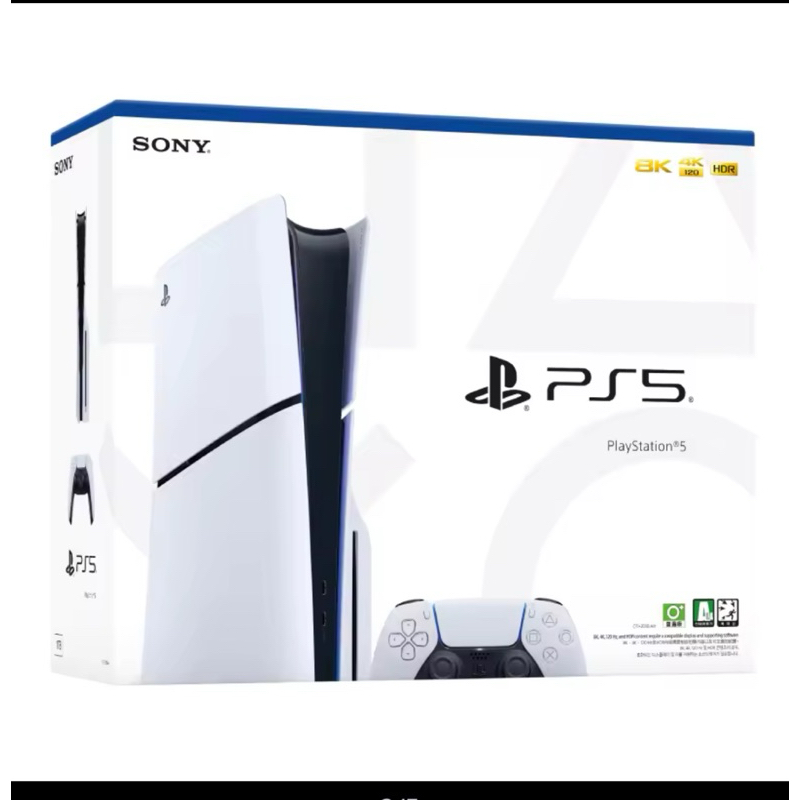 มือ 1 -> SONY PS5 PlayStation 5 Console (SLIM) - Disc Edition (CFI-2018A01)