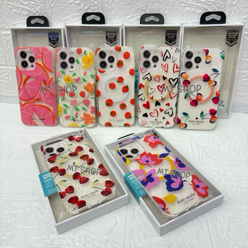Mobest New เคสแม่เหล็ก ลายน่ารัก สีสันสดใส สำหรับ i16 16plus 16pro 16promax 15promax 14promax