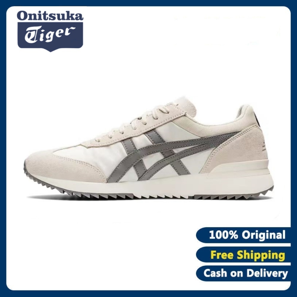 【100% Authentic】Tiger CALIFORNIA 78 EX™ Griege Low Top Unisex Sneakers
