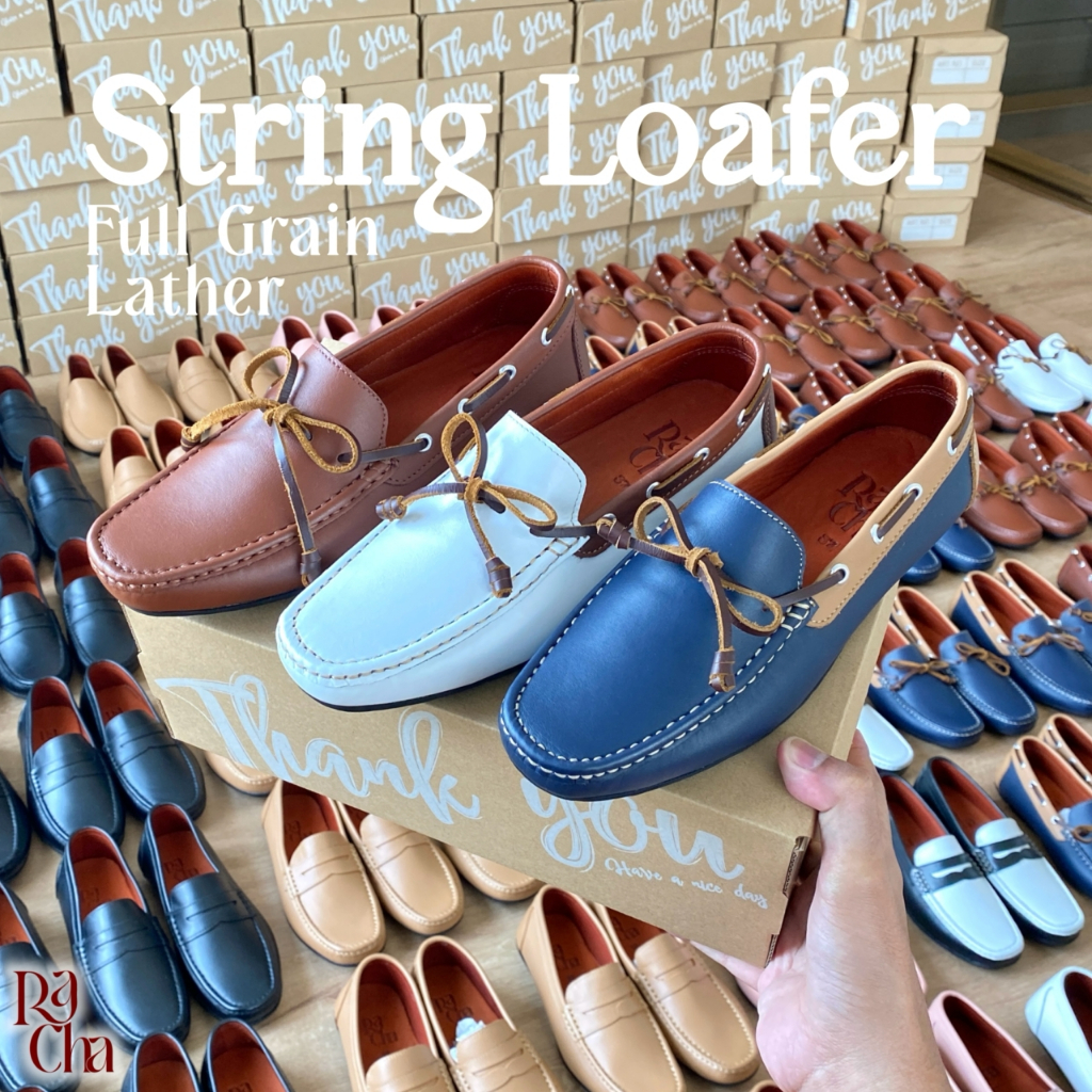 String Loafer โลฟเฟอร์หนังแท้ แบรนด์ไทย/ผลิตโดยทีมช่างไทย *unisex -สามารถใส่ได้ทุกเพศ*