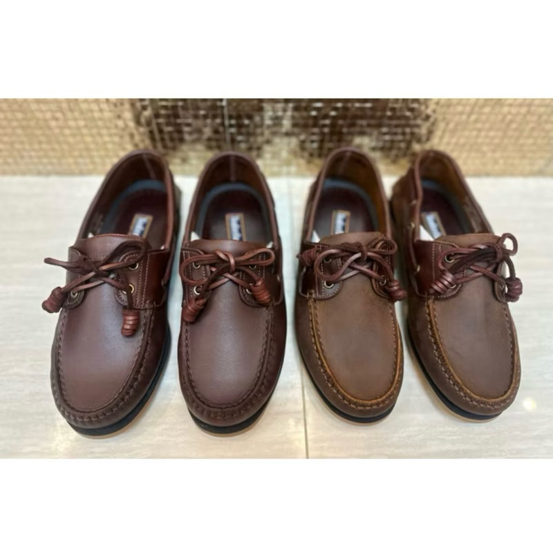 รองเท้าหนังโลฟเฟอร์ รองเท้าหนังผู้ชาย รองเท้าBoat Shoes รองเท้าหนังแท้ 100%ใส่นุ่มสบายเท้า พื้นเย็บ