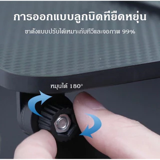 ชั้นวางทีวี ติดผนังไม่ต้องเจาะ ชั้นวางเราเตอร์ บิ้วอิน บนทีวี กล่องดิจิตอล ชั้นวางของบนจอคอมพิวเตอร์ พลาสติก ABS แบบหนา