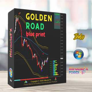 โปรแกรมคอมพิวเตอร์ ระบบเทรด Golden Road Blue Print 2025 MT4