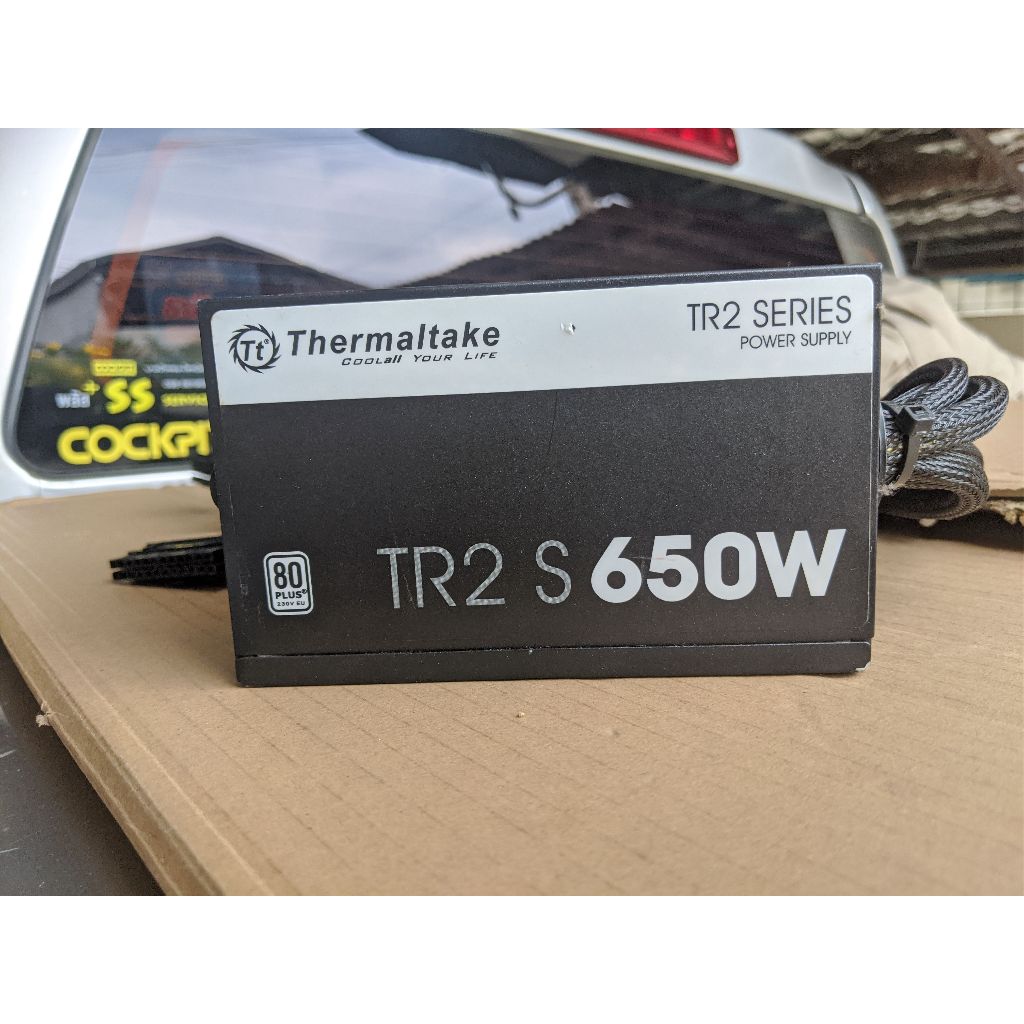 (มือสอง) POWER SUPPLY THERMALTAKE TR2 650W 80 PLUS (มือสอง)