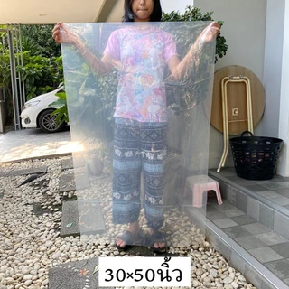 ถุงสต็อก ถุงพลาสติก ถุงPE 30x50 นิ้ว ใหญ่ เหนียว หนาประกลาง โรงงานผลิตเอง พร้อมส่ง