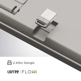 [โค้ดคุ้มลด 20%] Lofree FLOW Lite Creamy Low Profile Wireless Mechanical Keyboard คีย์บอร์ดไร้สาย FLOW100 FLOW84 Lite