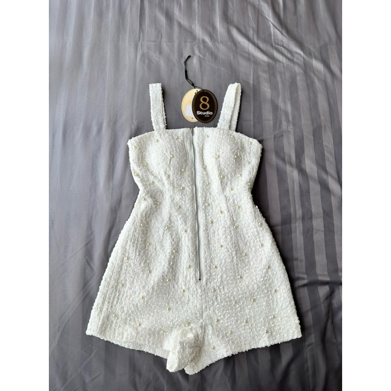 🩵🤍 8Studio used S อก เอว สะโพก 32-26-36✨