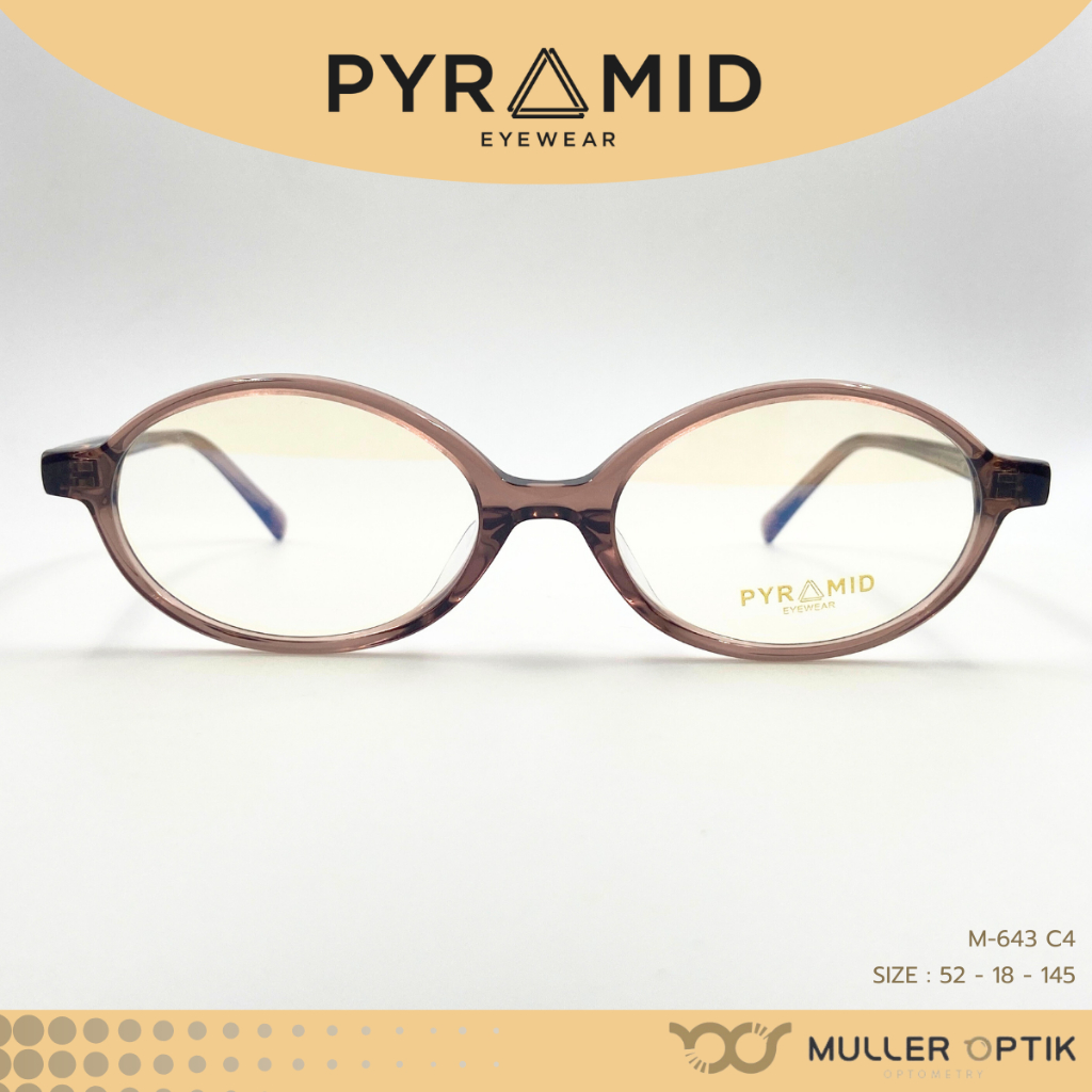 กรอบแว่น PYRAMID รุ่น M-643 C4