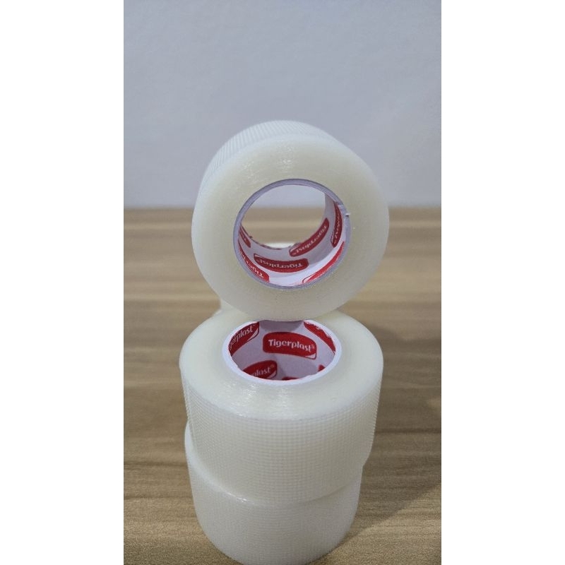 พร้อมส่ง transpore 1" tigerplast เทปตกแต่ง แยกม้วน