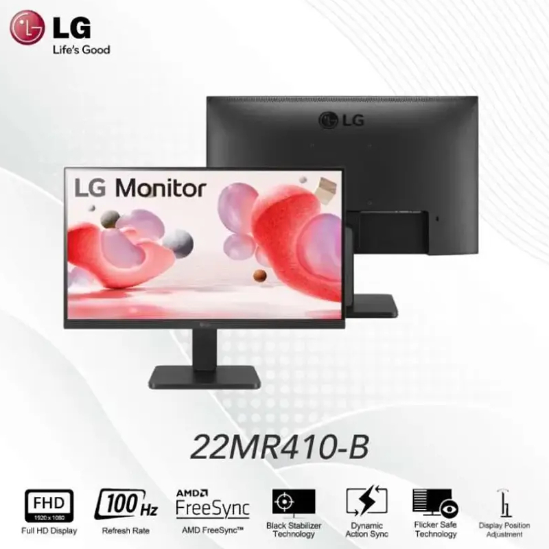 (22MR410-B.ATM) จอคอม LG LED 21.45"22MP410-B.ATM VA 75Hz Monitor ประกัน 3ปี ศูนย์ไทย
