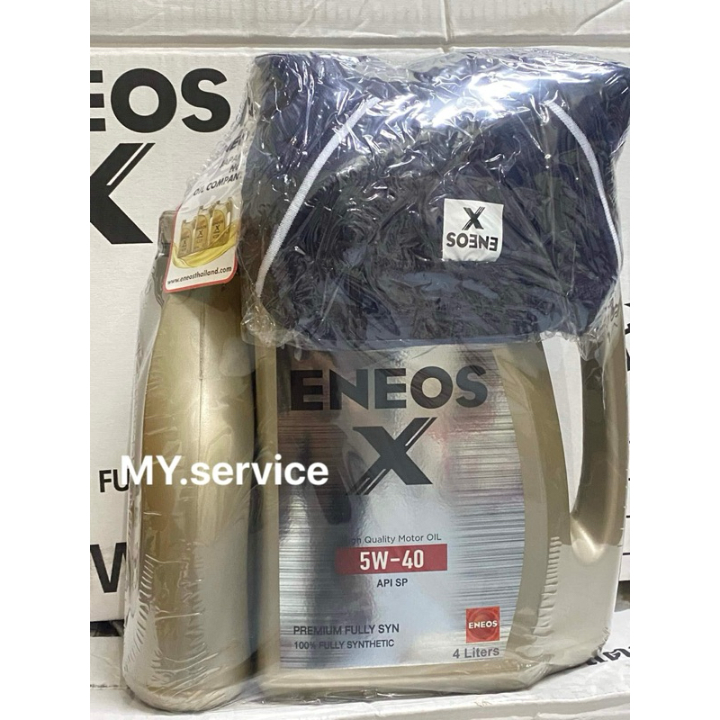 น้ำมันเครื่อง Eneos 5w40 สังเคราะห์แท้100%