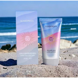 กันแดดนมวัวม่วง SPF50PA++ ขนาด 60 ml .