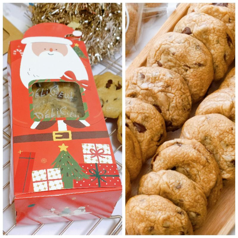 ปีใหม่มาแล้ว!! soft cookie รวม 3 แบบ ดาร์คช็อคลาวา/นูเทลล่าลาวา/แมคคาเดเมีย Brown butter เนยแท้นำเข้า อร่อยรวมชุด!!