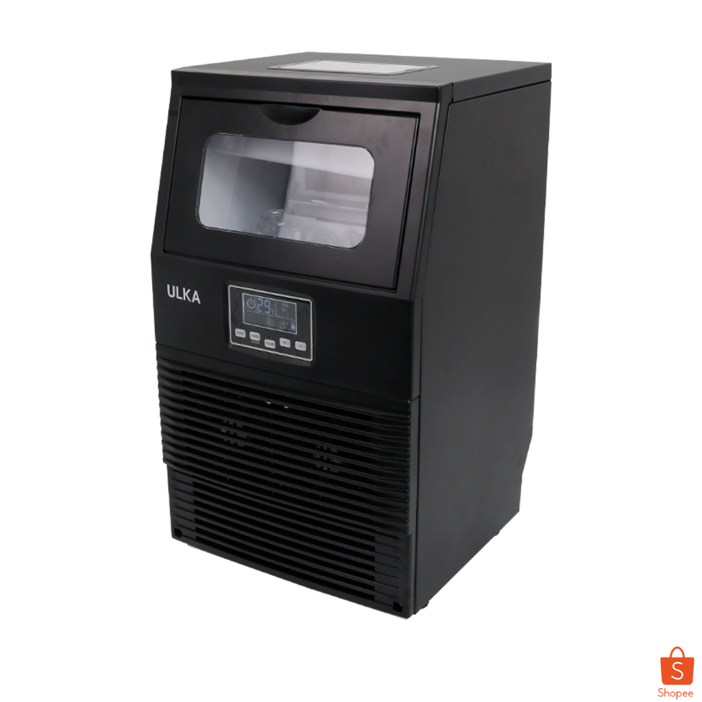 เครื่องทำน้ำแข็งอัตโนมัติ ULKA 38F กำลังการผลิต 40 กก./วัน เครื่องผลิตน้ำแข็ง สำหรับธุรกิจ ออฟฟิศ