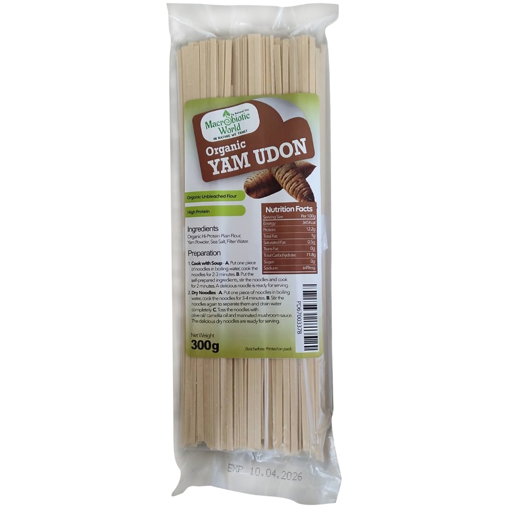 Organic/Bio Yam Udon 300g