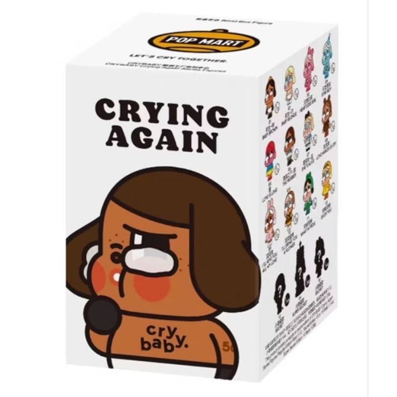 Crybaby CryingAgain crying together Series Figures blinds box จุ่ม และป้ายเหลืองระบุตัว พร้อมส่ง กทม