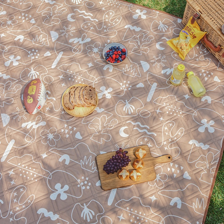 Naturehike เสื่อปิคนิค ผืนใหญ่มาก ไซส์ XXL กันน้ำ ทำความสะอาดง่าย CNK2350WS010 - รูปที่ 3