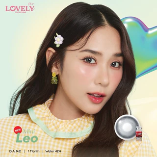 คอนแทคเลนส์ Mini Leo Brown / Gray (Lovely) ขนาดมินิ 💙