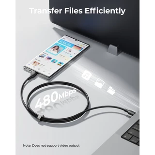 สายชาร์จ Voltme EDC USB-A to USB-C 3A/60W Fast Charging Cable USB2.0 รองรับ PD ชาร์จเร็ว (1.2M / 2M / 3M)